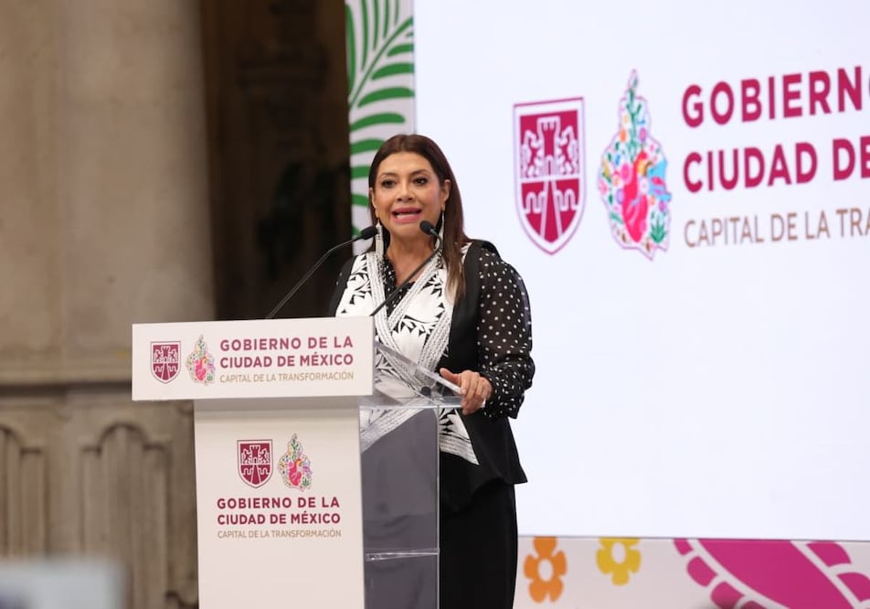 Clara Brugada, anunció la campaña “La Mejor Sede del Mundial Deja Limpia la Ciudad”. Foto: Especial