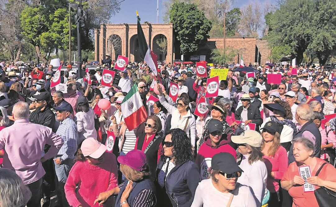En Torreón, Coahuila, más de 3 mil 500 personas participaron. Foto: Francisco Rodríguez / EL UNIVERSAL