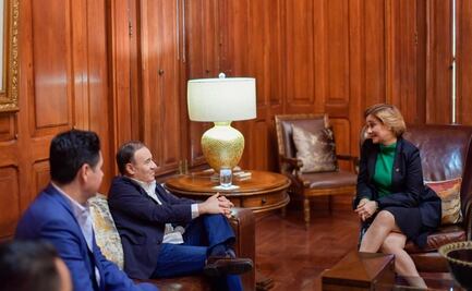 Se reúnen Alfonso Durazo y Maru Campos; anuncian proyecto vial que conecte a Chihuahua y Sonora