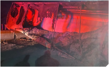 Tractocamión se incendia tras volcadura en la autopista México-Cuernavaca; accidente provoca caos vial 