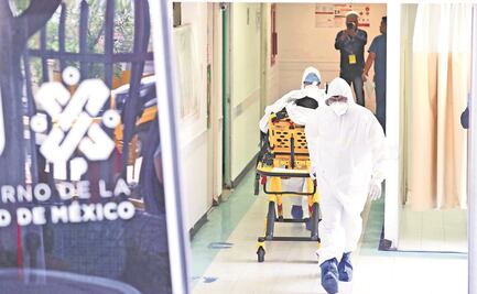 Reportan ocupación del 80% en hospitales Covid-19 de CDMX