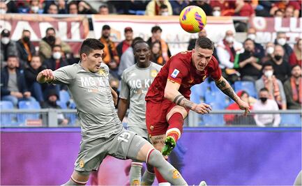 Genoa empata sin goles ante la Roma; Johan Vásquez jugó todo el partido