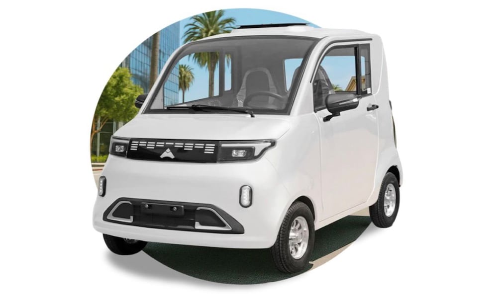 Este auto está diseñado para traslados cortos. Foto: Kiwo