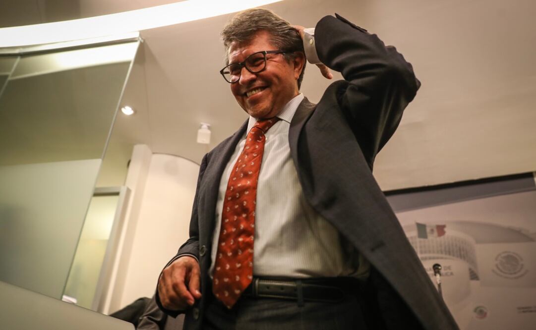 Ricardo Monreal, presidente de la Jucopo en el Senado. Foto: Juan Carlos Reyes/El Universal