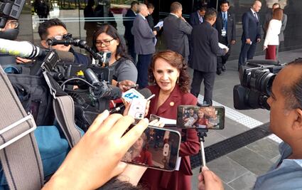 Diputada de Morena hace un informe fifí