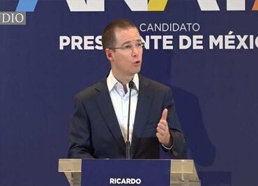 Ni pacto de impunidad con Peña Nieto ni pacto cupular contra AMLO, dice Anaya