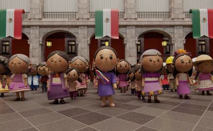 VIDEO Sheinbaum estrena nuevo intro animado de sus mañaneras; "No llego sola, llegamos todas"