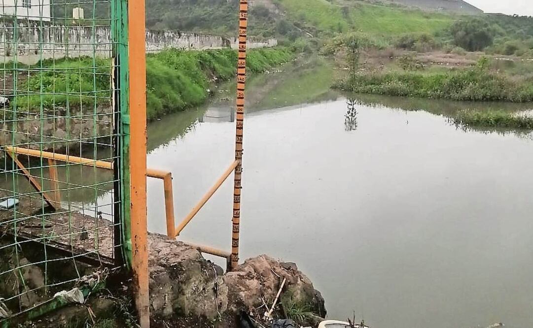 Las presas El Ángulo y El Gavión fueron limpiadas y desazolvadas, dijo la autoridad municipal. Foto: Especial