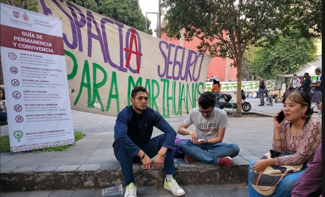 Autoridades intervienen venden cannabis en espacios tolerados, dice Cravioto. Imagen ilustrativa. Foto: Luis Camacho/EL UNIVERSAL