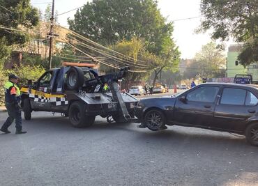 Con operativo, SSC retira vehículos de la colonia Doctores para liberar vialidades