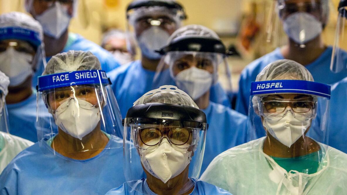 Los médicos están en la primera línea de batalla frente al coronavirus. Foto: Getty Images