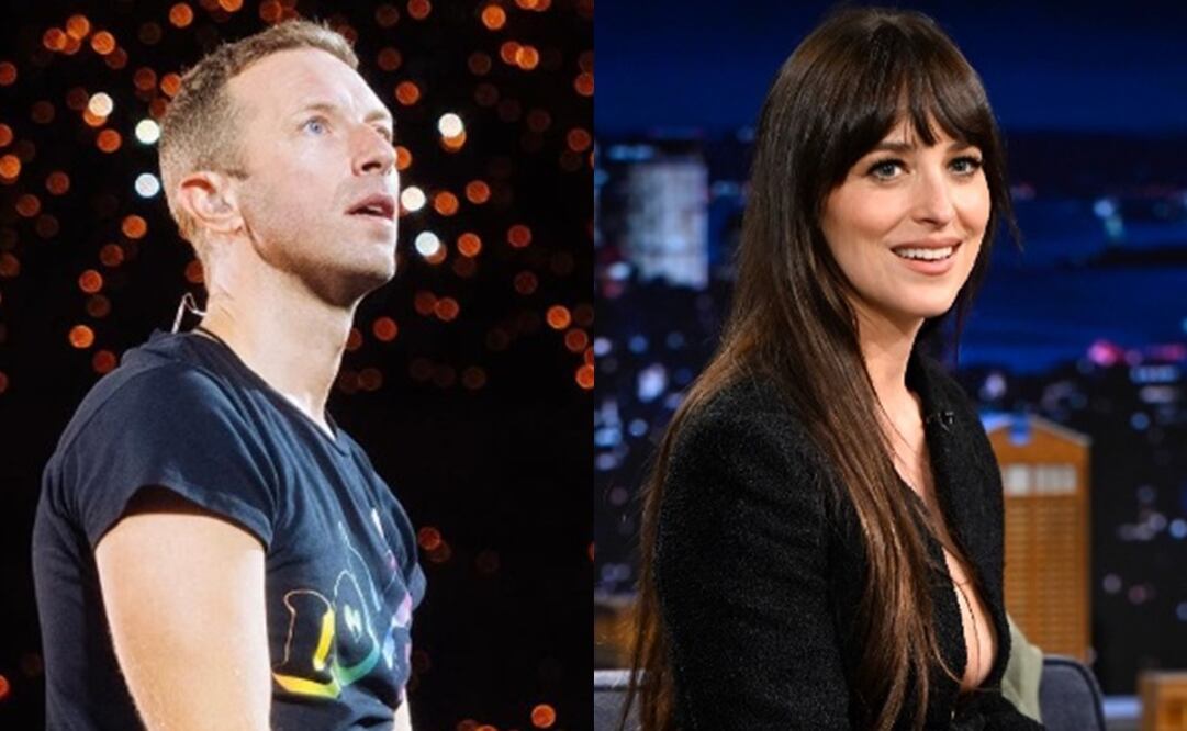 Chris Martin y Dakota Johnson fueron vistos juntos por primera vez en 2017. Foto: Instagram oficial.