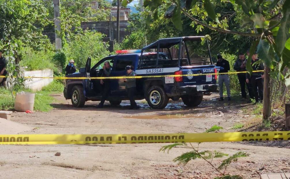 Elementos de seguridad acordonaron la zona (09/08/2025). Foto: Cortesía