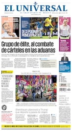 Portada impresa del 06 de diciembre de 2024