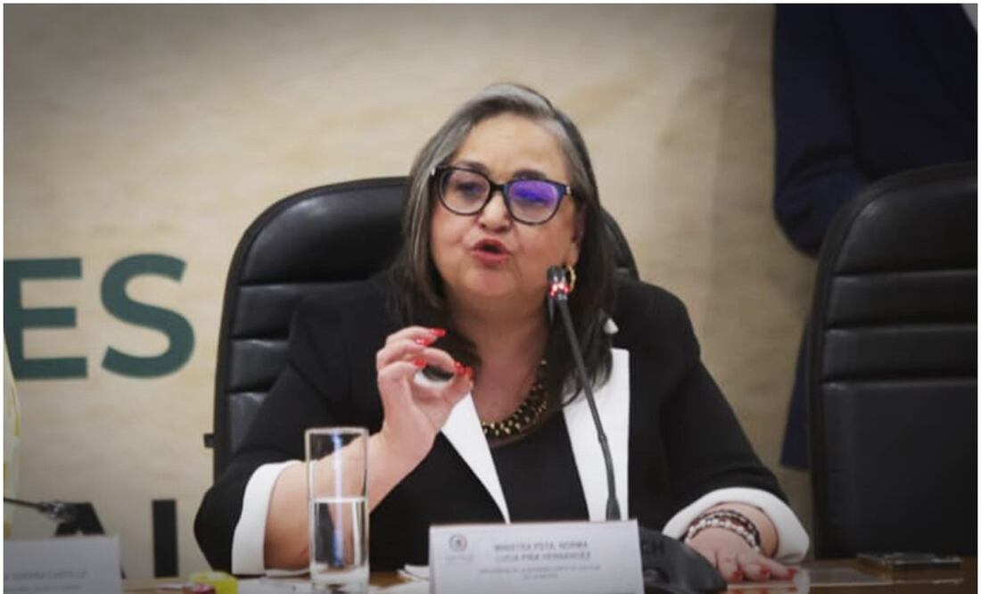 Norma Piña, mnistra presidenta de la Suprema Corte de Justicia de la Nación. Foto: Carlos Mejía/EL UNIVERSAL