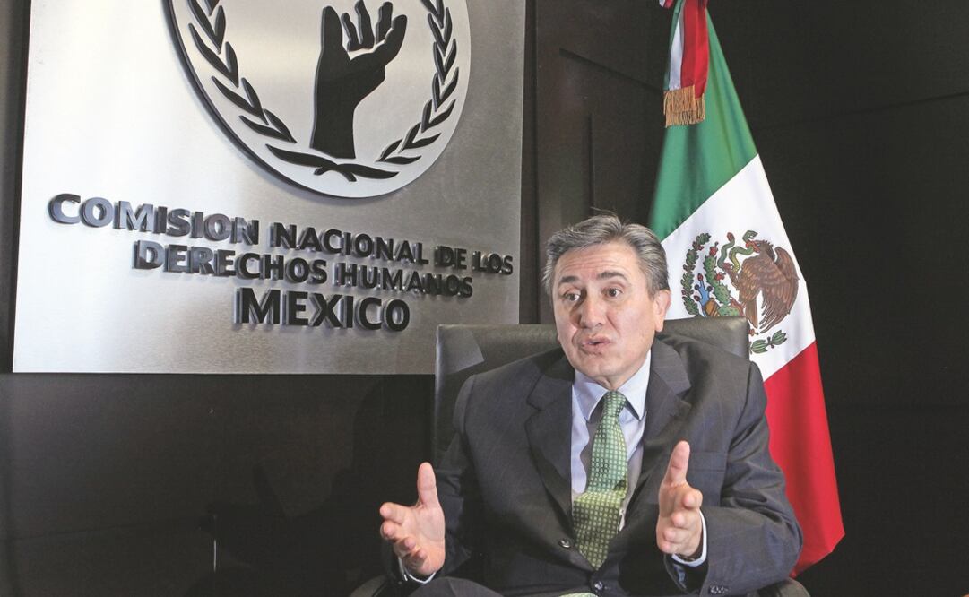 El presidente de la CNDH, Luis Raúl González Pérez (Foto: Archivo / EL UNIVERSAL)
