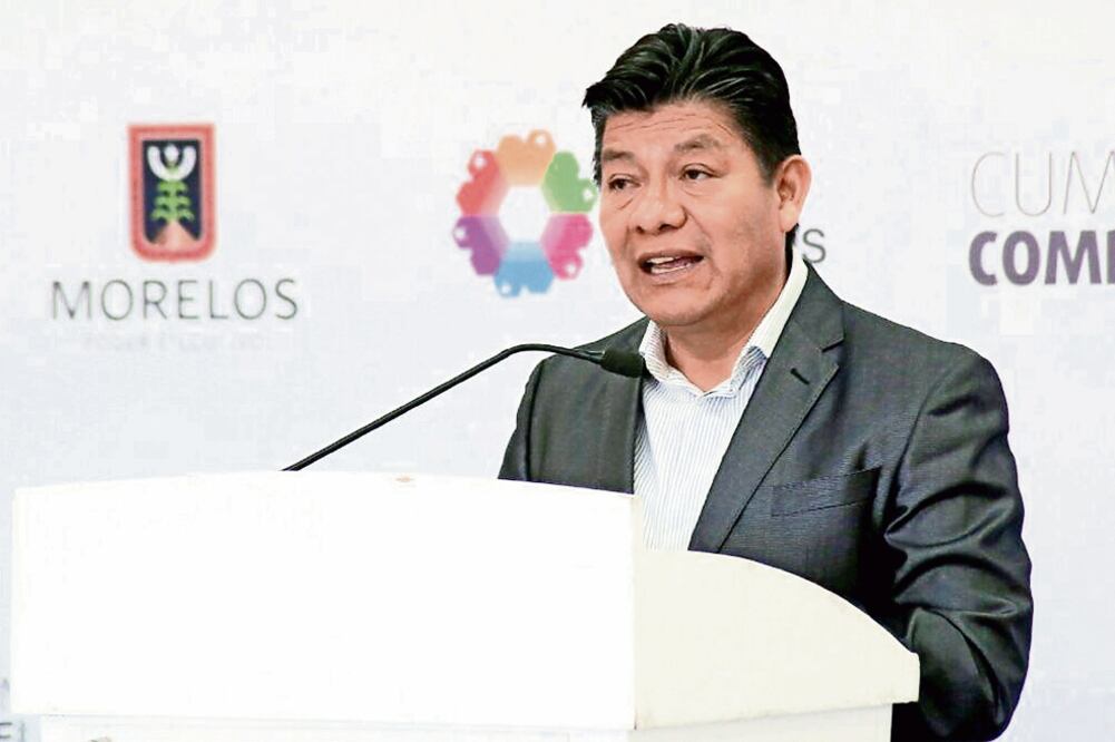 Según el secretario de Gobierno, Matías Quiroz, el religioso dijo que se reti ra r í a la Sede Parroquial de Tepalcingo, cuando ya se había acordado su reinstalación (GOBIERNO DE MORELOS)