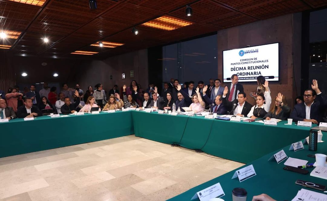 Morena y aliados avalan en comisión eliminar “pensiones doradas” (24/03/2026). Foto: Especial