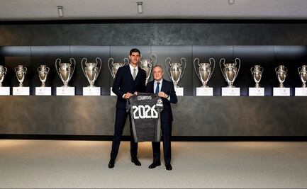 Thibaut Courtois renueva su contrato con el Real Madrid hasta el 2026