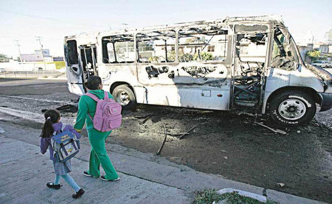 La detención de Rubén Oseguera González, "El Menchito", hijo del líder del Cártel Jalisco Nueva Generación, el 30 de enero de 2014, provocó el recrudecimiento de los actos criminales por parte de este grupo delictivo, que en represalia quemó ese día vario