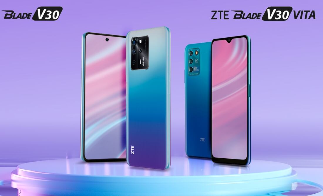 El ZTE BLADE V30 tiene una pantalla de 6.67 pulgadas.