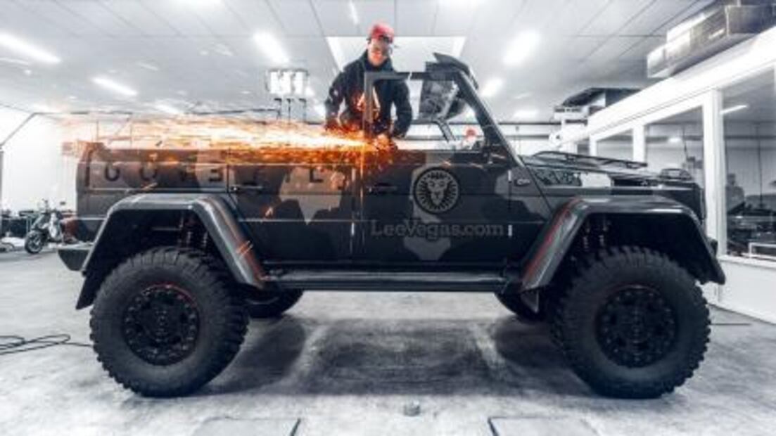 Jon Olsson convierte un Mercedes-Benz Clase G en convertible