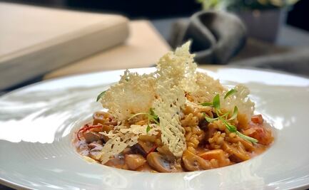 Sorprende a tu familia con un delicioso risotto de hongos 