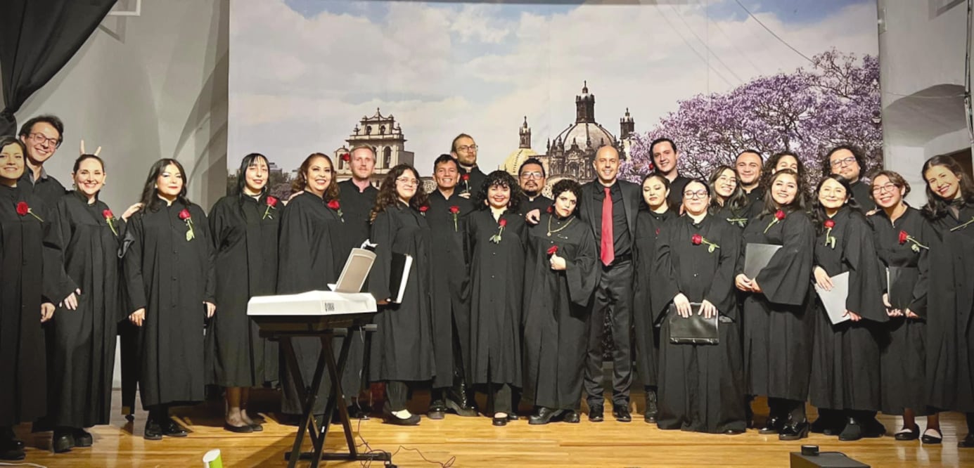 Coro Virreinal Rita Guerrero de la Universidad de Claustro de Sor Juana. Foto: de la Universidad de Claustro de Sor Juana