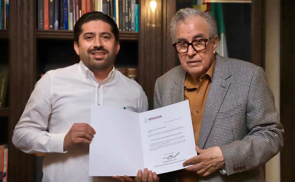 Omar Alejandro López Campos, amigo de Rubén Rocha y parte de su grupo político en Sinaloa. Será suplente en el Senado de Enrique Inzunza. Foto: Especial