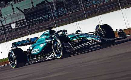 Aston Martin presentó el monoplaza AMR24 para la nueva temporada de la Fórmula 1