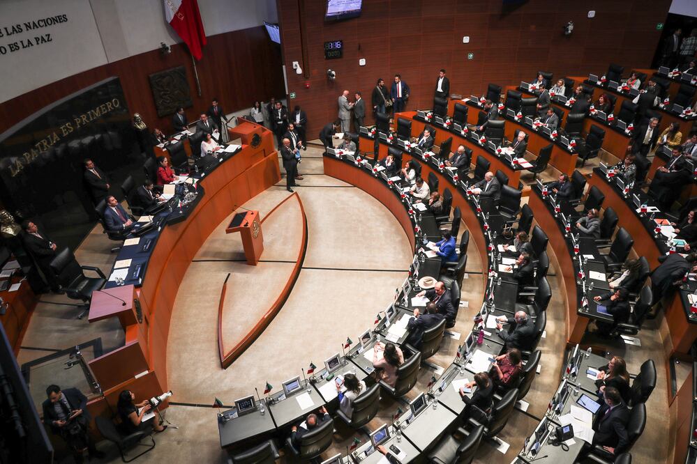 Sesión en el Senado. Foto: Archivo