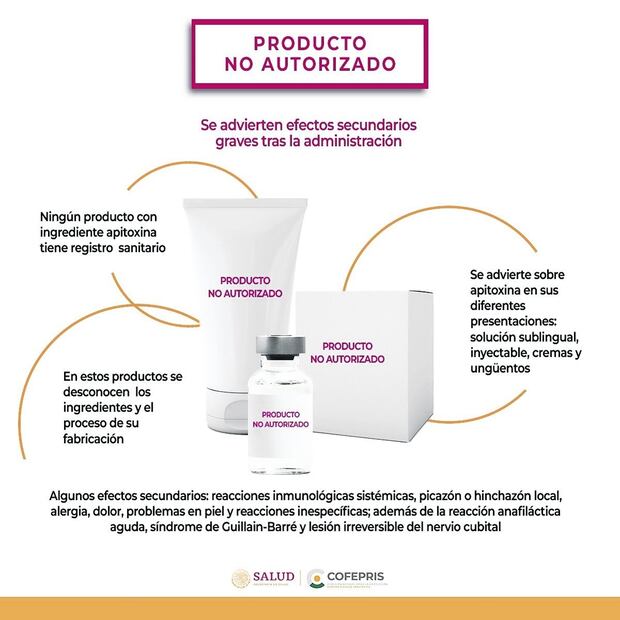 El producto podría causar desde ligeras alergias hasta reacciones que pondrían en riesgo la vida de las personas, Foto: Especial