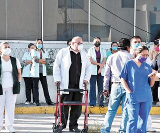 Contagios de Covid-19 estallan dentro del IMSS