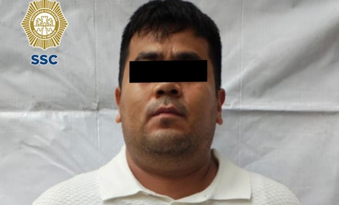 Capturan a Mario Alex, presunto integrante de la Unión Tepito
Foto: Especial.