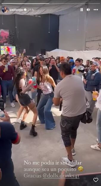 VIDEO: Captan a Paola Rojas “perreando” en licuachelas de Tepito