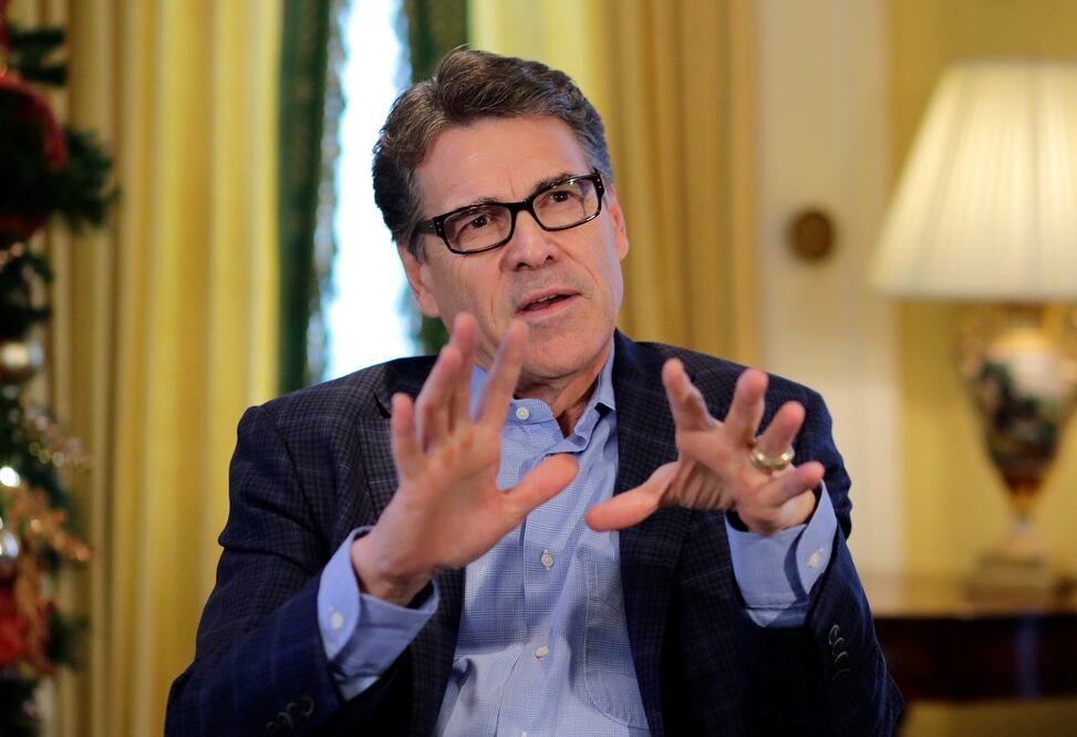 Rick Perry, secretario de Energía estadounidense (Foto: AP)