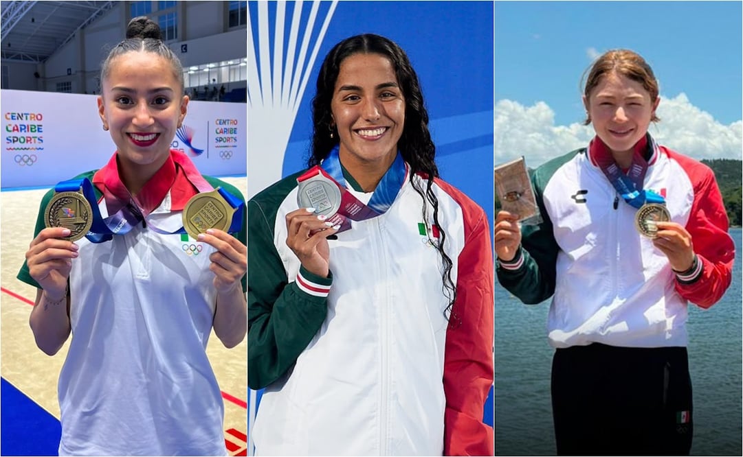 FOTO: ESPECIAL - Los 5 atletas mexicanos con más medallas en los Juegos Centroamericanos 2026