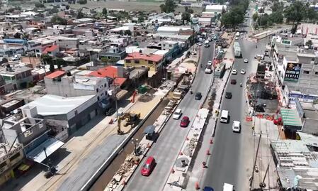 De Santa Martha a Chalco, lo que sabemos de la construcción del Trolebús en el Edomex