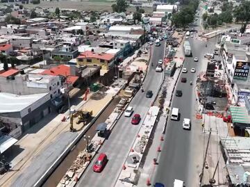 De Santa Martha a Chalco, lo que sabemos de la construcción del Trolebús en el Edomex