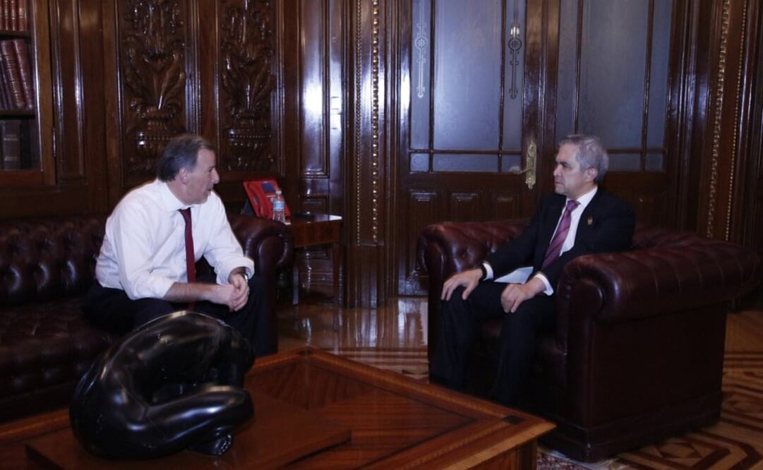 El titular de Hacienda y el jefe de Gobierno sostuvieron diferencias por el Anteproyecto de Presupuesto para la CDMX. /Archivo - EL UNIVERSAL