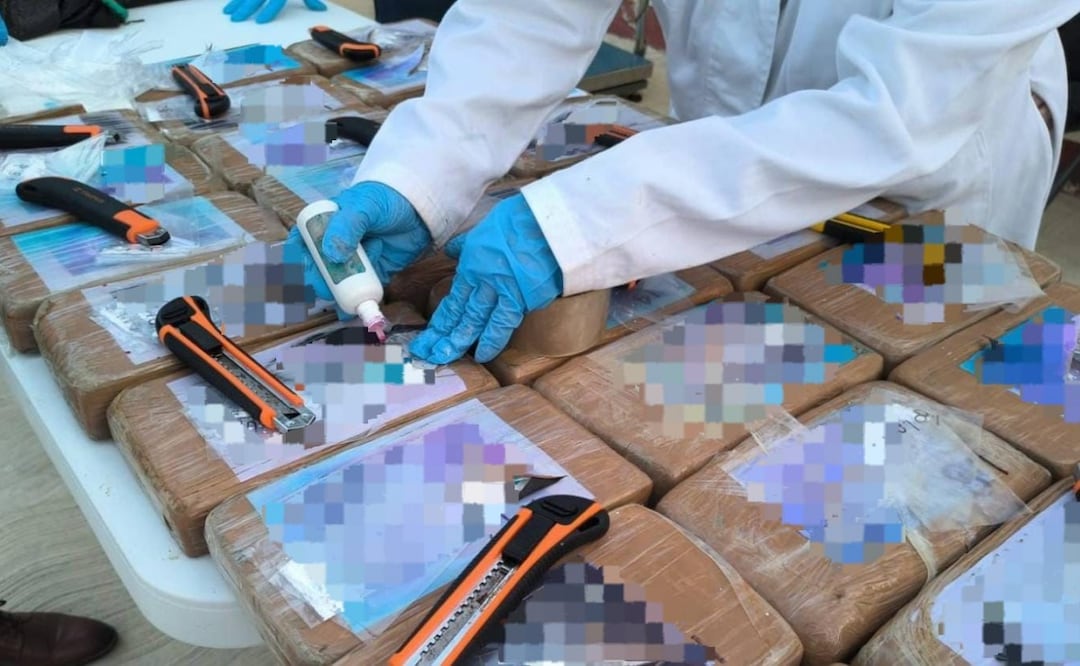 La Armada de México incauta cerca de 30 kilos de cocaína en Acapulco, Guerrero (20/12/2025). Foto: Especial