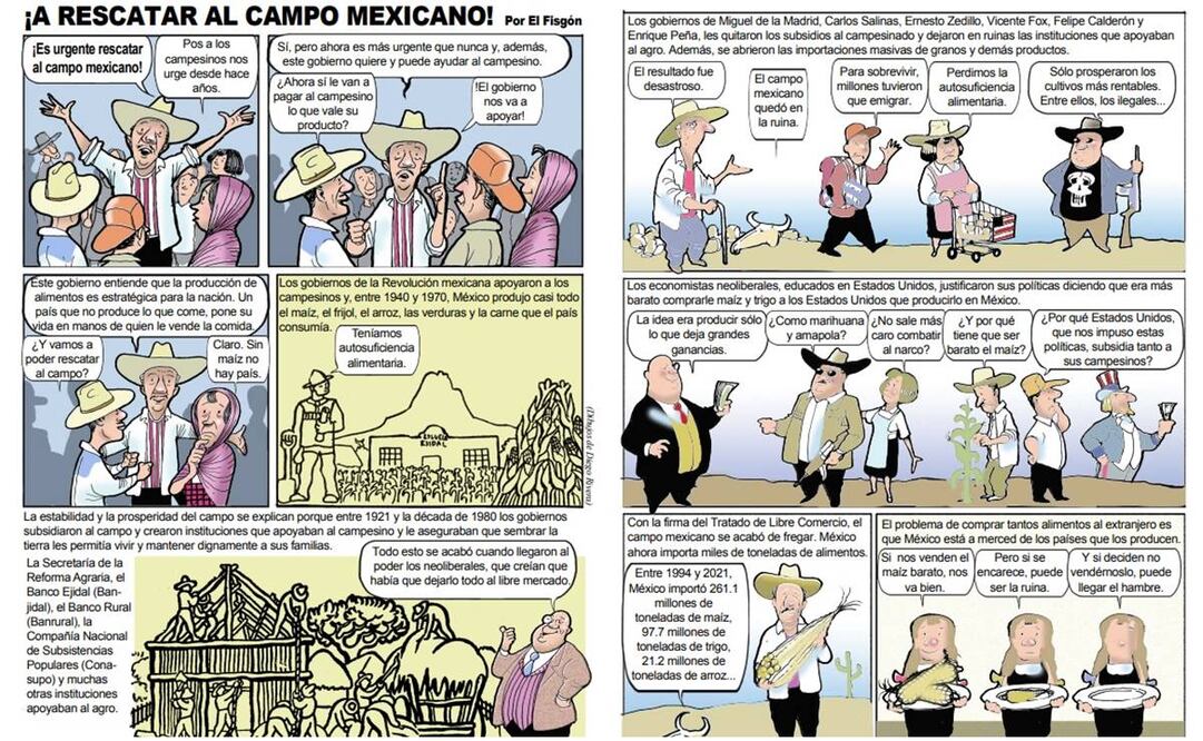 FOTOS: tomadas de la historieta 