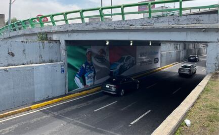 Así luce el desnivel de Viaducto y Eje 3 Troncoso tras anegación de vehículos por lluvias en CDMX 