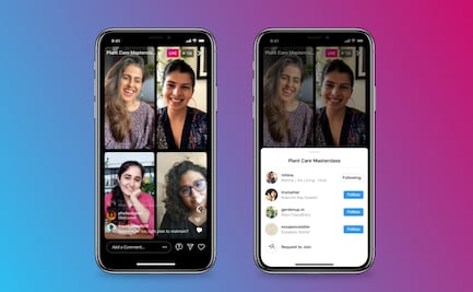 Instagram lanza Salas en vivo