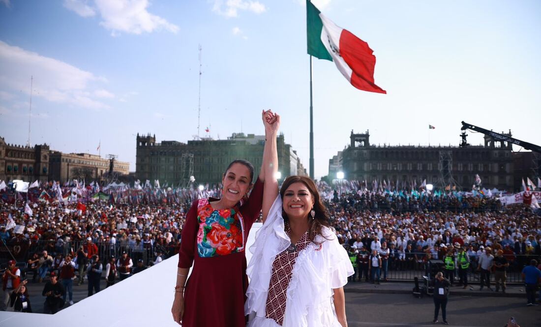 Claudia Sheinbaum y Clara Brugada Foto: Redes sociales