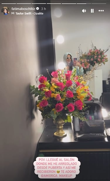 Fátima Bosch en la estética donde acudía desde que era puberta, en Tabasco.