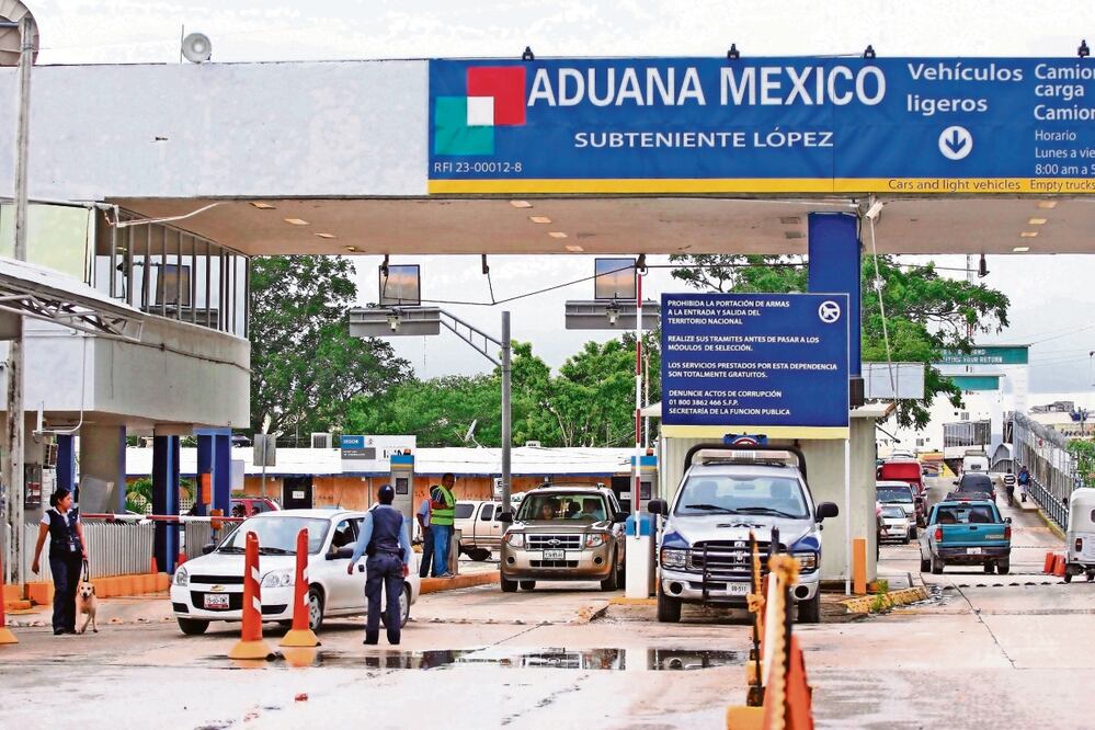Gobierno federal refuerza supervisión de aduanas en Tamaulipas. Foto: EL UNIVERSAL
