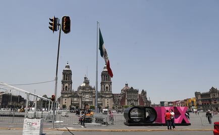 Inician obras en plancha del Zócalo la próxima semana