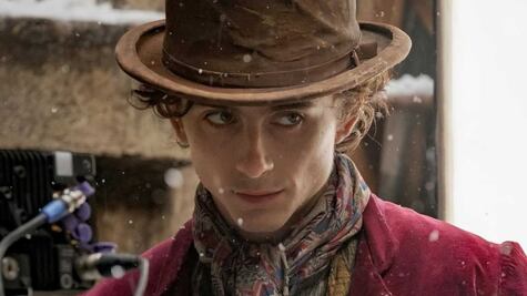 Así luce Timothée Chalamet en el tráiler de Wonka