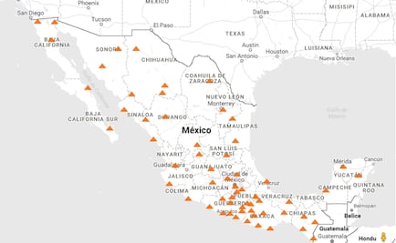 ¿Dónde están localizados los sensores que detectan los sismos en México?